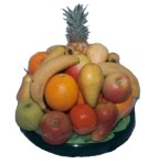 Deliver a selection of fresh fruit of export quality from South Africa presented in a tray - Click to enlarge